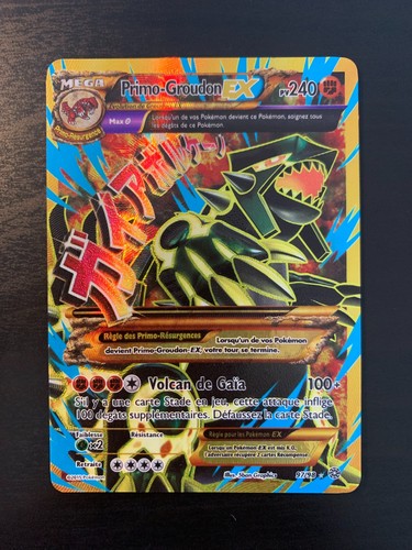 Carte pokémon primo groudon - carte, :
