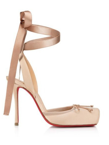 Cassia lace strappy pumps - lace,