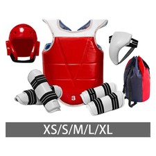 Set completo di attrezzatura da combattimento per Taekwondo, Boxe, Muay Thai
