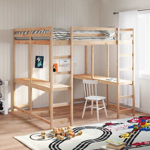 Letto soppalco scrivania - scrivania, e