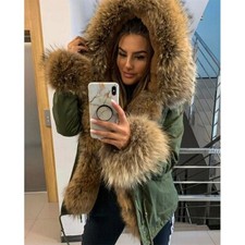  Parka Donna Pelliccia Vera