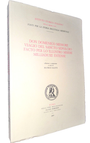 Messore viagio del - ",