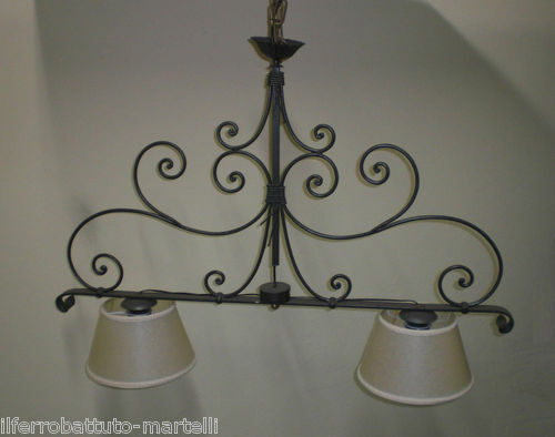 Lampadario bilancia ferro - lampadario,