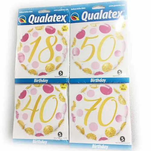 Palloncino compleanno 50 - 18, 40