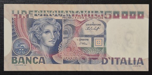 50000 lire 1977 banca - 20/06/1977,