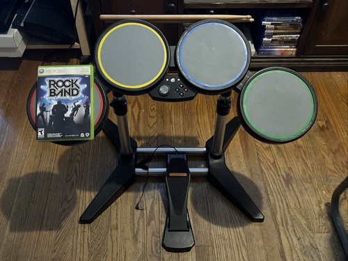 Rock band drum - band, set
