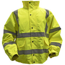 Worksafe 802XXL Hi-Vis Giallo Giacca + Fodera Trapuntata & Vita Elasticizzata -