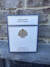 Estee Lauder WHITE LINEN polvere profumata per il corpo, formato completo 3,5 once/100 g nuovo con scatola