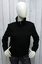 Giubbotto Trussardi Donna Taglia M / 44 Nero Giubbino Giacca Invernale Woman 