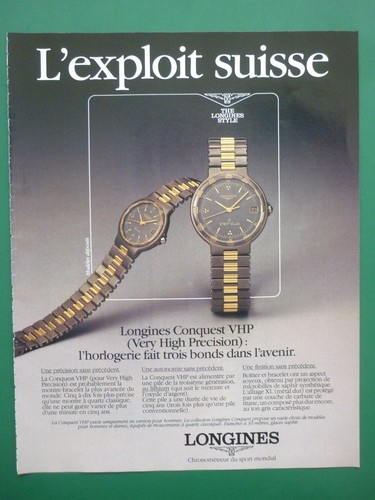 1980 pub montre swiss watch - 1980's,