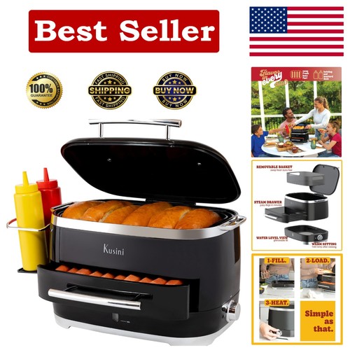 Macchina vaporiera hot dog - vaporiera,