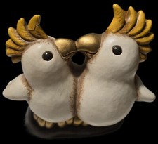 Thun club 2004 Arca di Noè coppia di pappagalli cacatua con Garanzia Originale