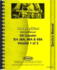 Caterpillar d8h manuale di - d8h,