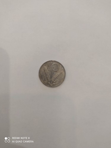 Moneta rara lire del - rara, 10
