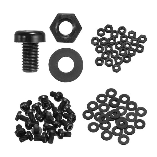 Sets nylon m5x8mm round - nylon,