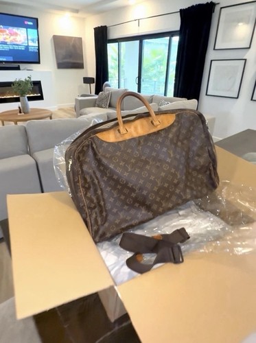 Borsone louis vuitton marrone - louis,