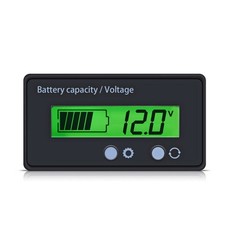 LCD 12V-48V Batteria Capacità