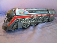 GIOCATTOLO D'EPOCA IN LATTA - OVER LAND EXPRESS - MADE IN JAPAN - ANNI '60