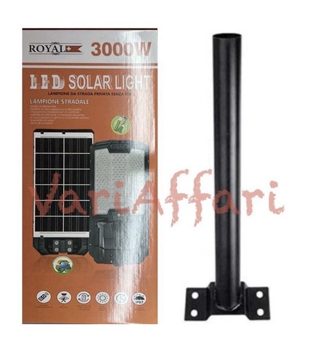 Lampione stradale solare faro - lampione,