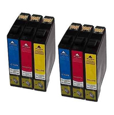 6 cartucce inchiostro stampante per EPSON STYLUS BX305F BX305FW SX125 SX420W SX130 SX425
