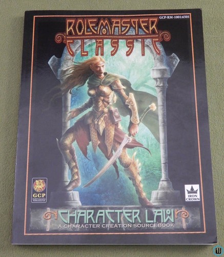 Character law rolemaster - character,