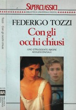 Con gli occhi chiusi. 