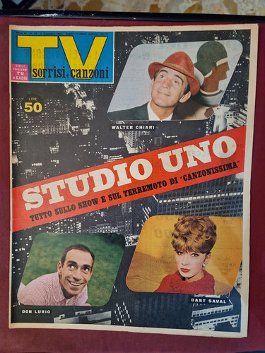 Sorrisi canzoni 49 1962 - tv,