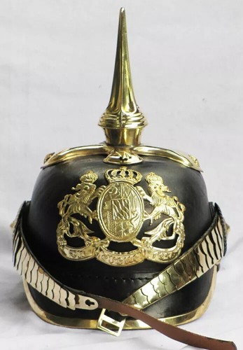 Elmetto prussiano pelle - elmetto,