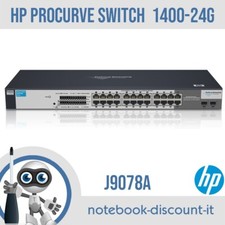 HP ProCurve  Switch 1400-24G  SWITCH 24 PORTE  10/100/1000T  or Mini-GBIC