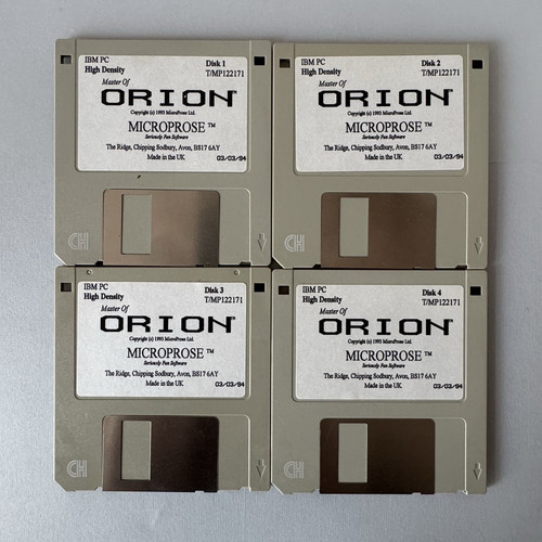 Master orion microprose - master, by