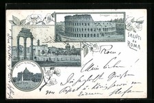 Roma, Colosseo e S. Pietro in