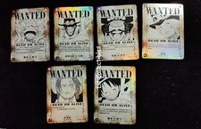 One Piece Wanted Poster Card