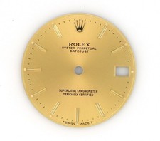 Quadrante Rolex Datejust 36mm Oro Champagne ORIGINALE