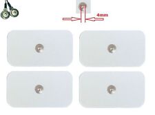 ^no 12 Elettrodi Foam originali Miapharma Mp6 4,5x8cm clip 4mm lunga durata univ