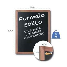 ESPOSITORE LAVAGNA IN LEGNO