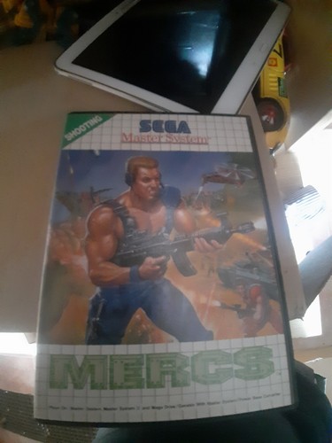 Mercs sega master system - mercs,