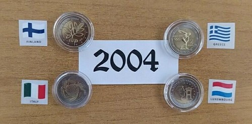 Euro commemorativi 2004 4 - euro,