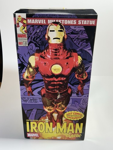 Marvel milestones statua iron - marvel,