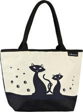 ® Borsa Gatti Neri Shopping