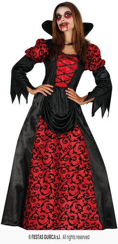 Costume dracula vampiro donna - dracula,