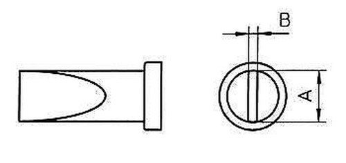 Saldatore punta 5mm d - saldatore, 4.5mm