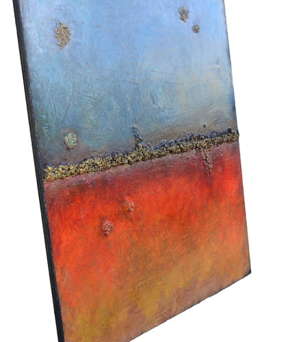 Quadro arte moderna materico