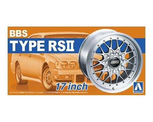 Aoshima wheels bbs type - wheels, rsii