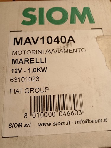 Mav1040a motorino avviamento - mav1040a,