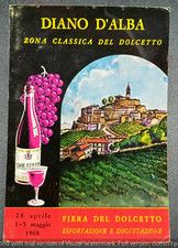 Cartolina Fiera del Dolcetto di Diano D'Alba - Maggio 1968