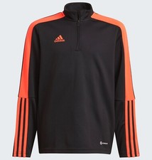 Adidas Tiro 1/4 Zip Top Youth - Top allenamento calcio bambini - saldi Black Friday