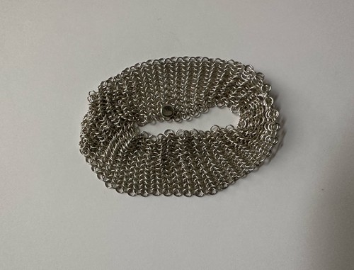 Bracciale maglia tiffany - bracciale,