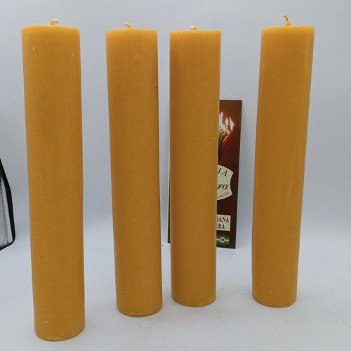 Candela cero con cera - candela,