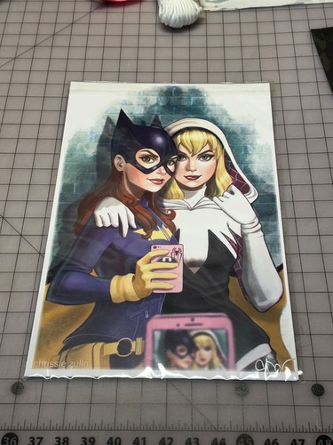 Bat girl spidergwen - spidergwen, crossover