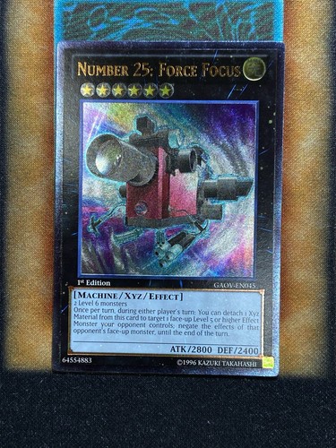 Yugioh number force focus - yugioh,